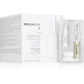 Medavita Velour Soothing Scalp Lotion ingrijire calmanta intensiva pentru păr - imagine 2